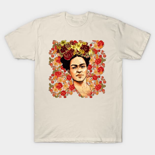 frida kahlo T-Shirt by Handan